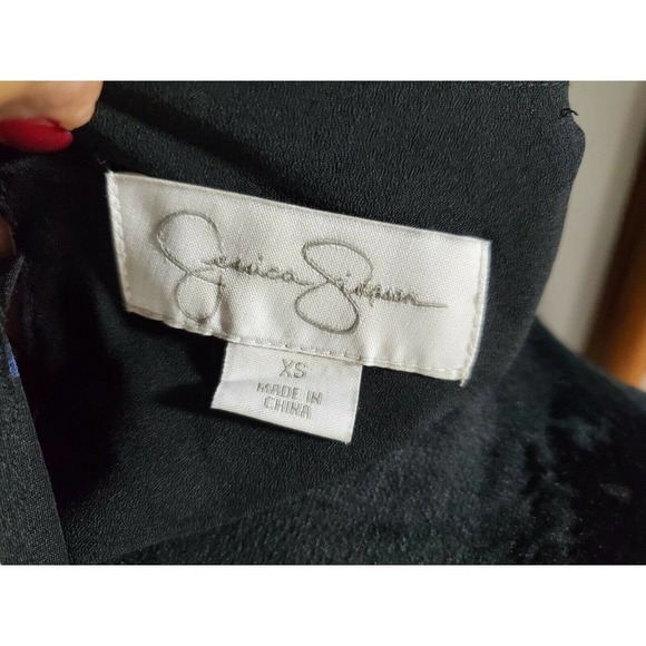 Jessica Simpson Womens Multicolor Polyester Round Neck Knee Length Dress Size XS - Picture 8 of 11